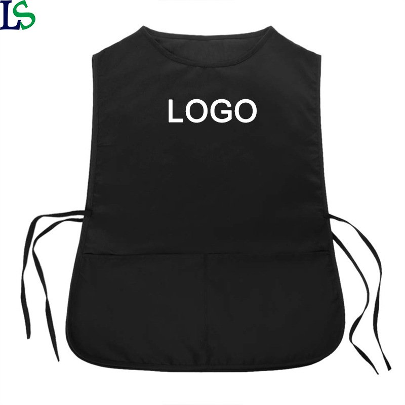 High Quality Barber Beauty Salon Hair Smock Apron Custom Logo Anti-static Work Uniform Aprons