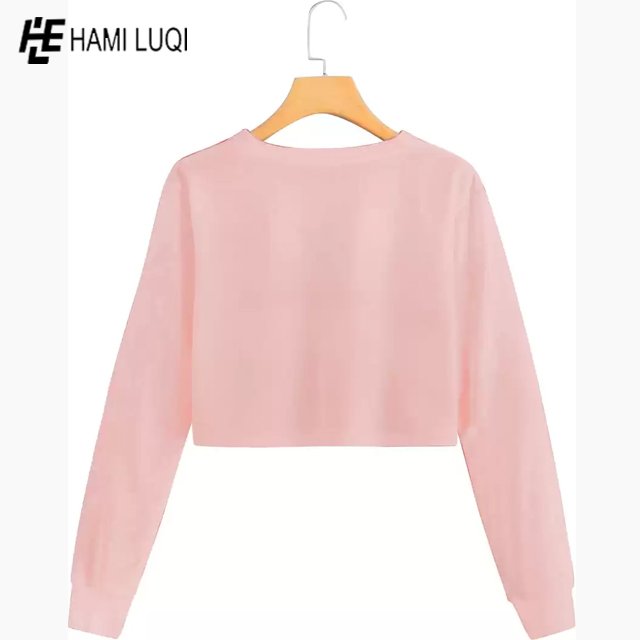 Wholesale fashionable Solid t shirt cropped ladies t-shirt women tops crop top t shirts Women's T-Shirts premium, slim