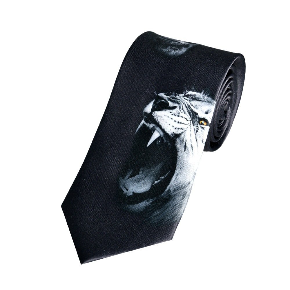 2024 New desgin fashion casual retro personality tie print black and white men's formal business Shaoxing Shengzhou new 8cm