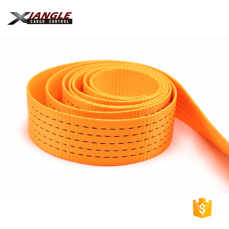 Best price heavy duty high strength webbing 2 inch polyester webbing load belt for tie down strap