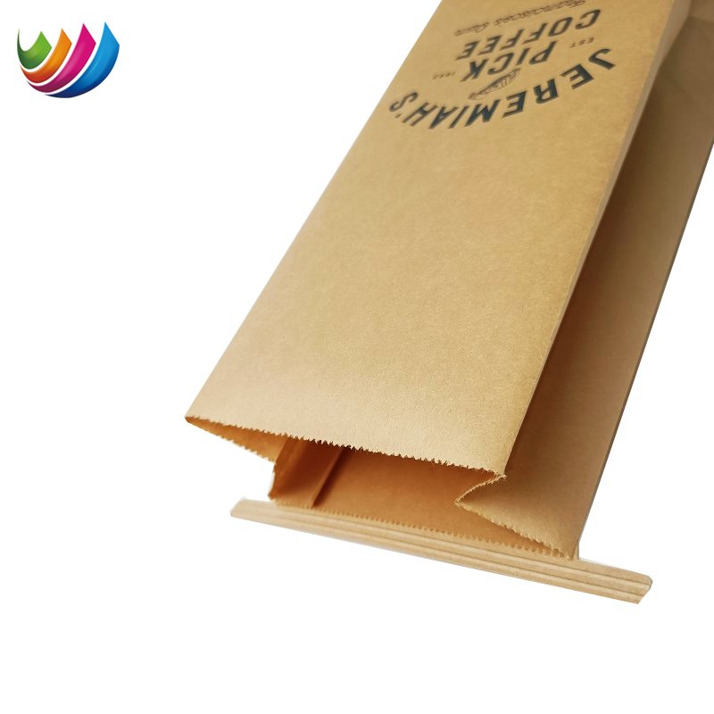 Customized Moisture-proof Tin Tie kraft paper stand up tea heat-sealed coffee packaging bags