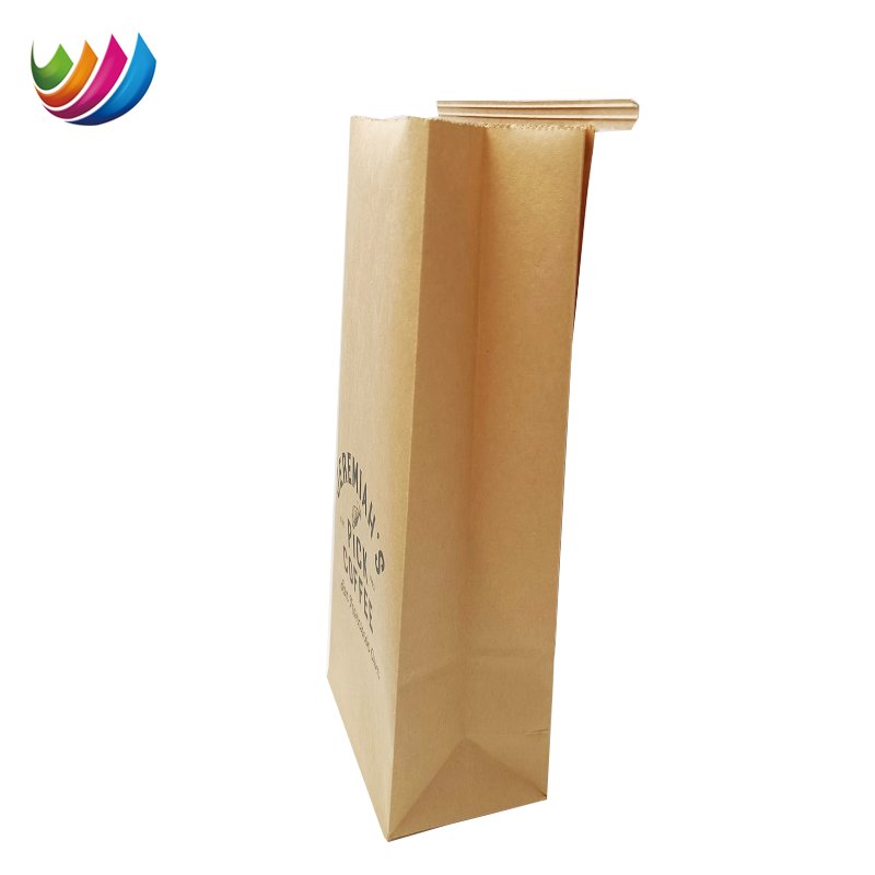 Customized Moisture-proof Tin Tie kraft paper stand up tea heat-sealed coffee packaging bags