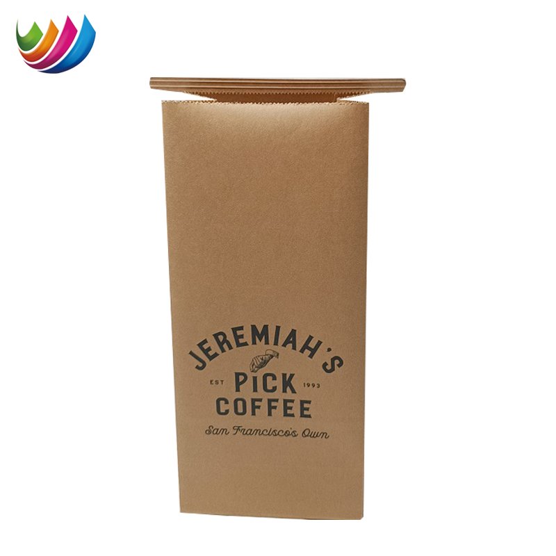 Customized Moisture-proof Tin Tie kraft paper stand up tea heat-sealed coffee packaging bags