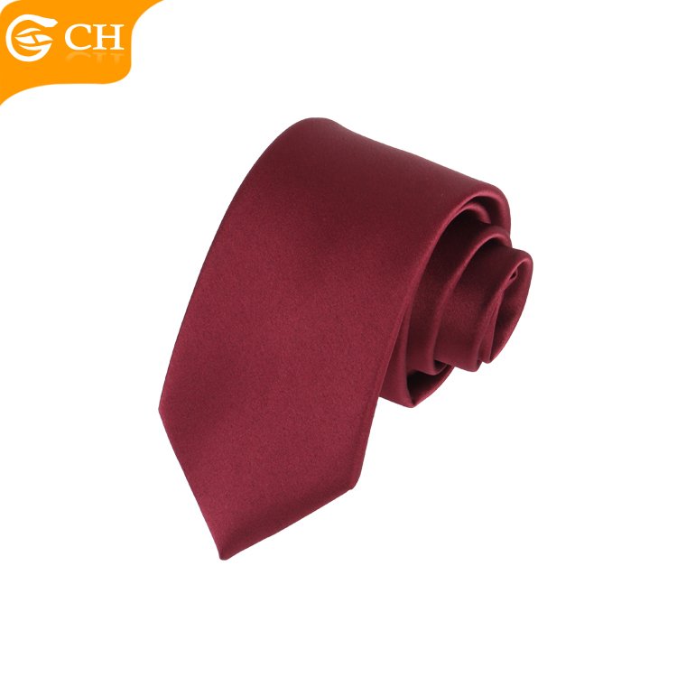Good Quality Manufacturers Designer Import Solid Polyester Woven Neckties For Men Unisex Colorful Solid Custom Gift Set Tie