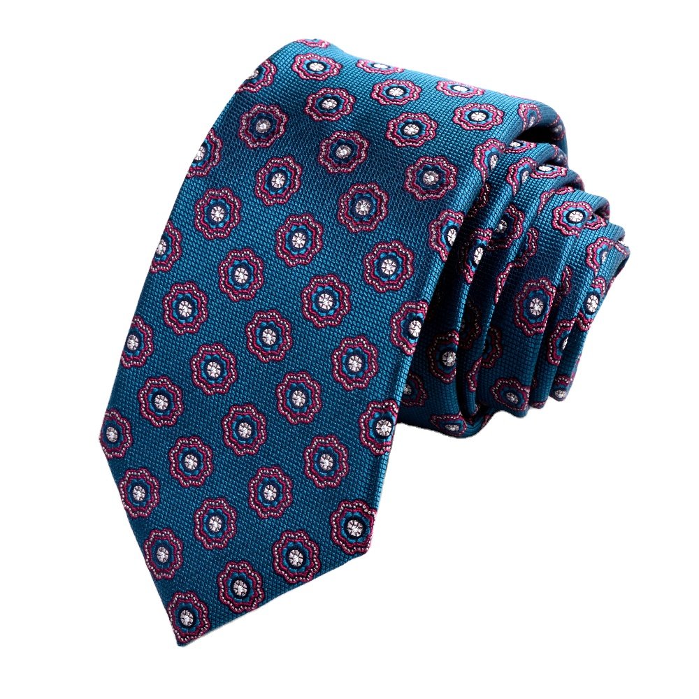 Hamocigia Shengzhou Factory Custom Handmade Woven Jacquard Organic Natural Silk Tie