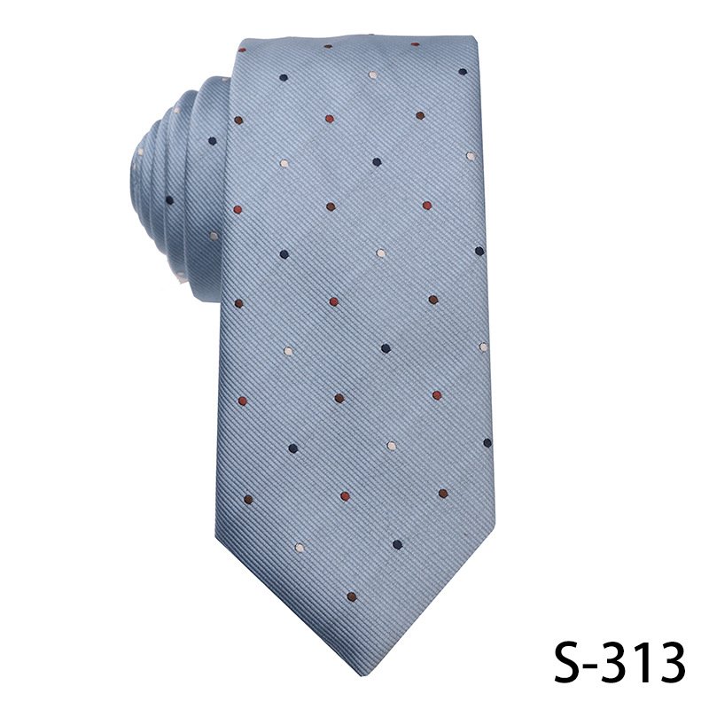 Wholesale 7.5CM Sky Baby Blue Microfiber Ties Brands Luxury For Men Silk Paisley Necktie For Men