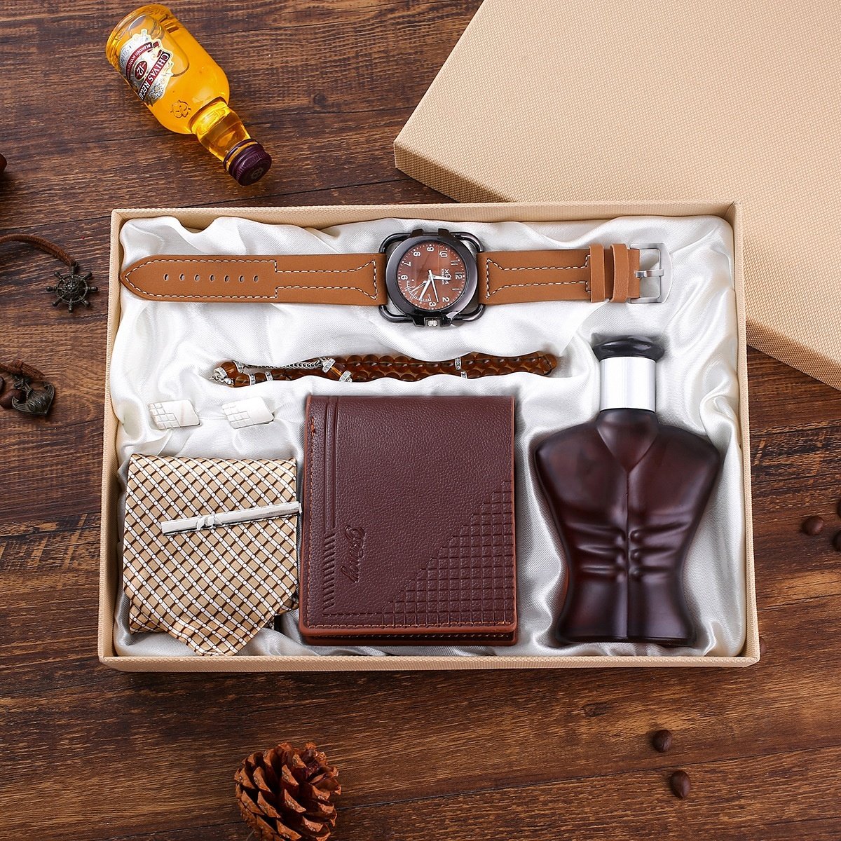 Factory direct sales men's gift set (6 sets) send boyfriend send father send friends gift choice