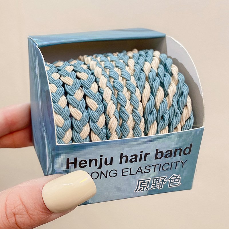 Candy-Colored Hair Ties Soft and Stylish Rope for Women and Girls
