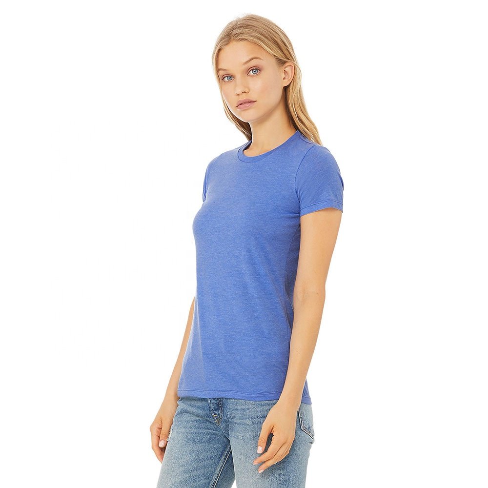 Premium Slim Women's T-shirtsHeather Aqua Color women slim fit crew neck tee shirt women Breathable tee