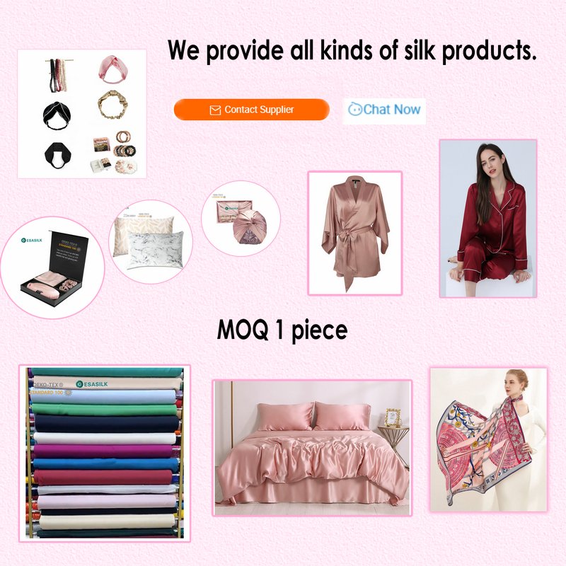 Customized logo newest Silk hair elastics 2.5cm big size Silk Hair Scrunchies Luxury 100% 6 A Silk Scrunchies