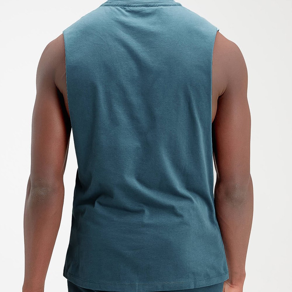 High Quality 100% Bamboo Men's Gym Tank Tops Custom Logo Stringer Wholesale