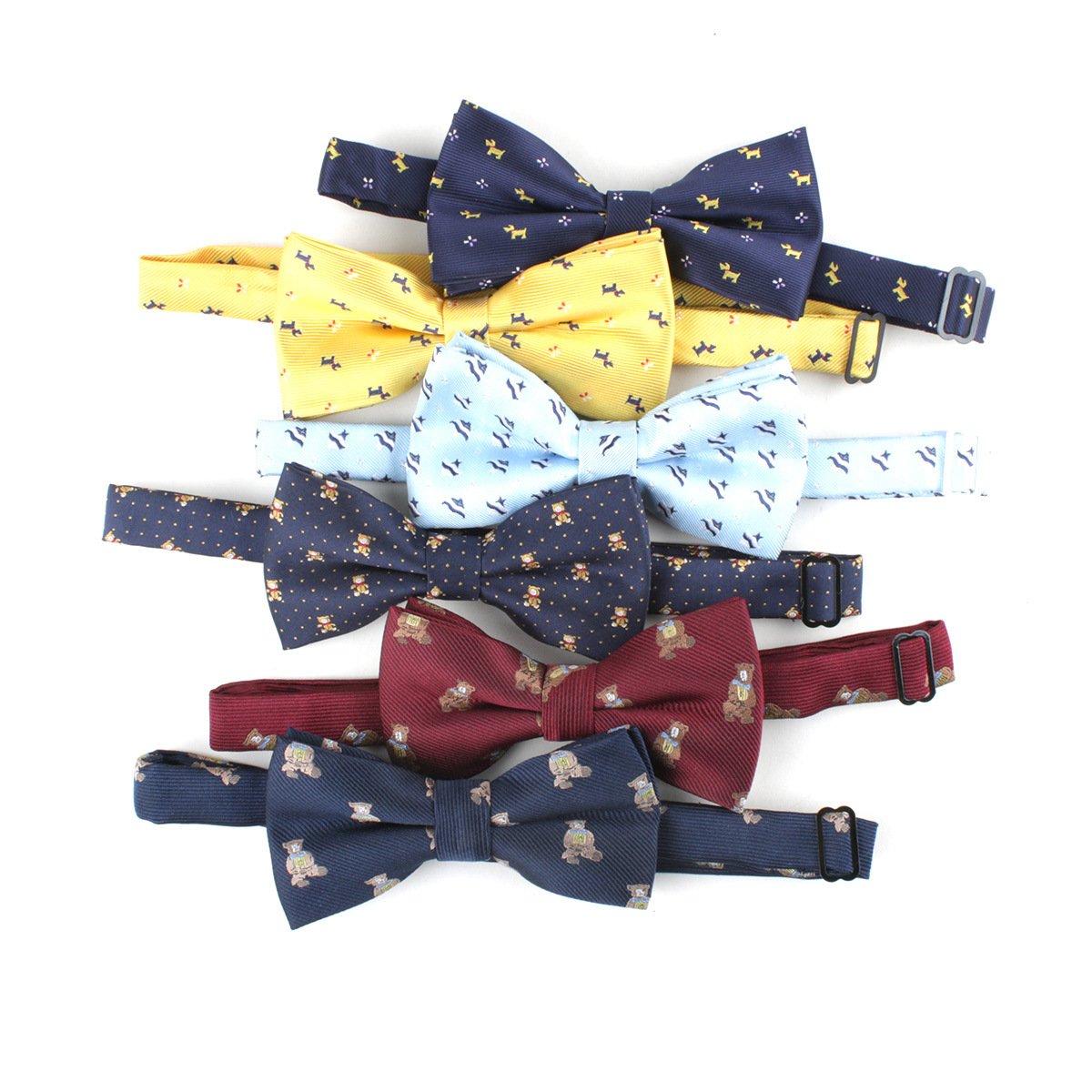 wholesale oem logo custom adjustable pre-tied party wedding tuxedo banquet working men's shirt bow tie bowtie bow ties