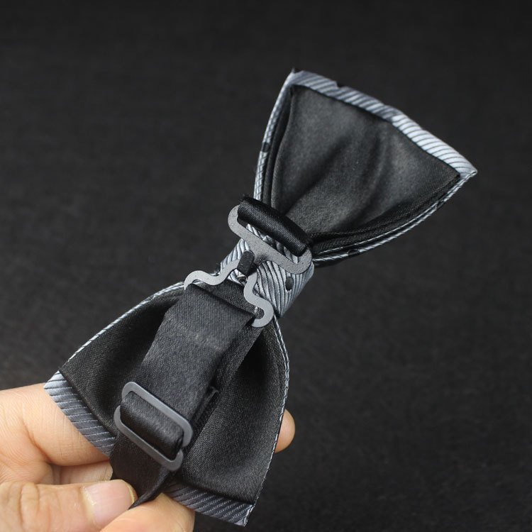 wholesale oem logo custom adjustable pre-tied party wedding tuxedo banquet working men's shirt bow tie bowtie bow ties