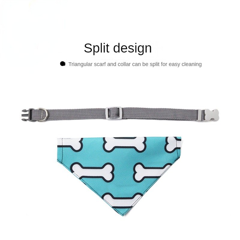 Fashion Dog Bibs Cute Pet Saliva Cat Dog Triangular Cat Pet Bandanas Collar Dog Accessories