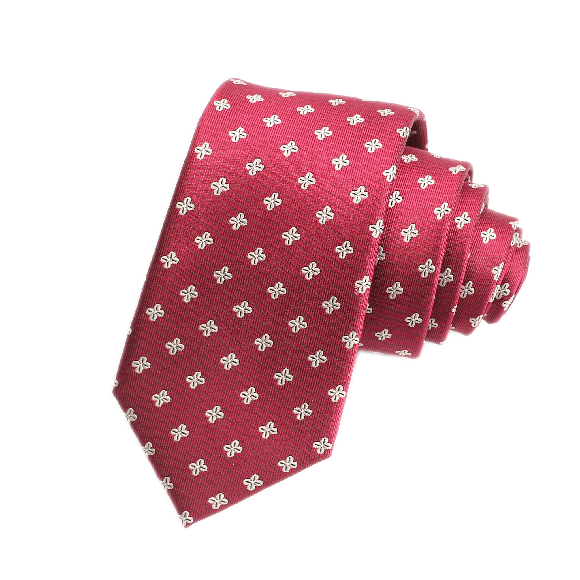 100% Silk Handmade Classic Design Necktie Custom Pattern Woven Fashion Ties for Men