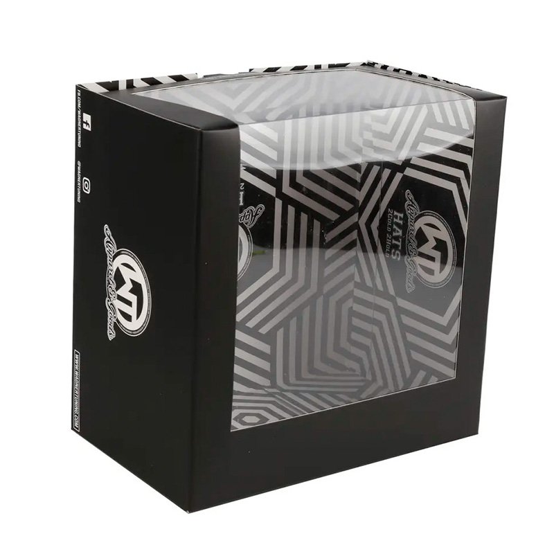 Recycled Wholesale Custom Logo Black Baseball Hat Shipping Packaging Gift Box