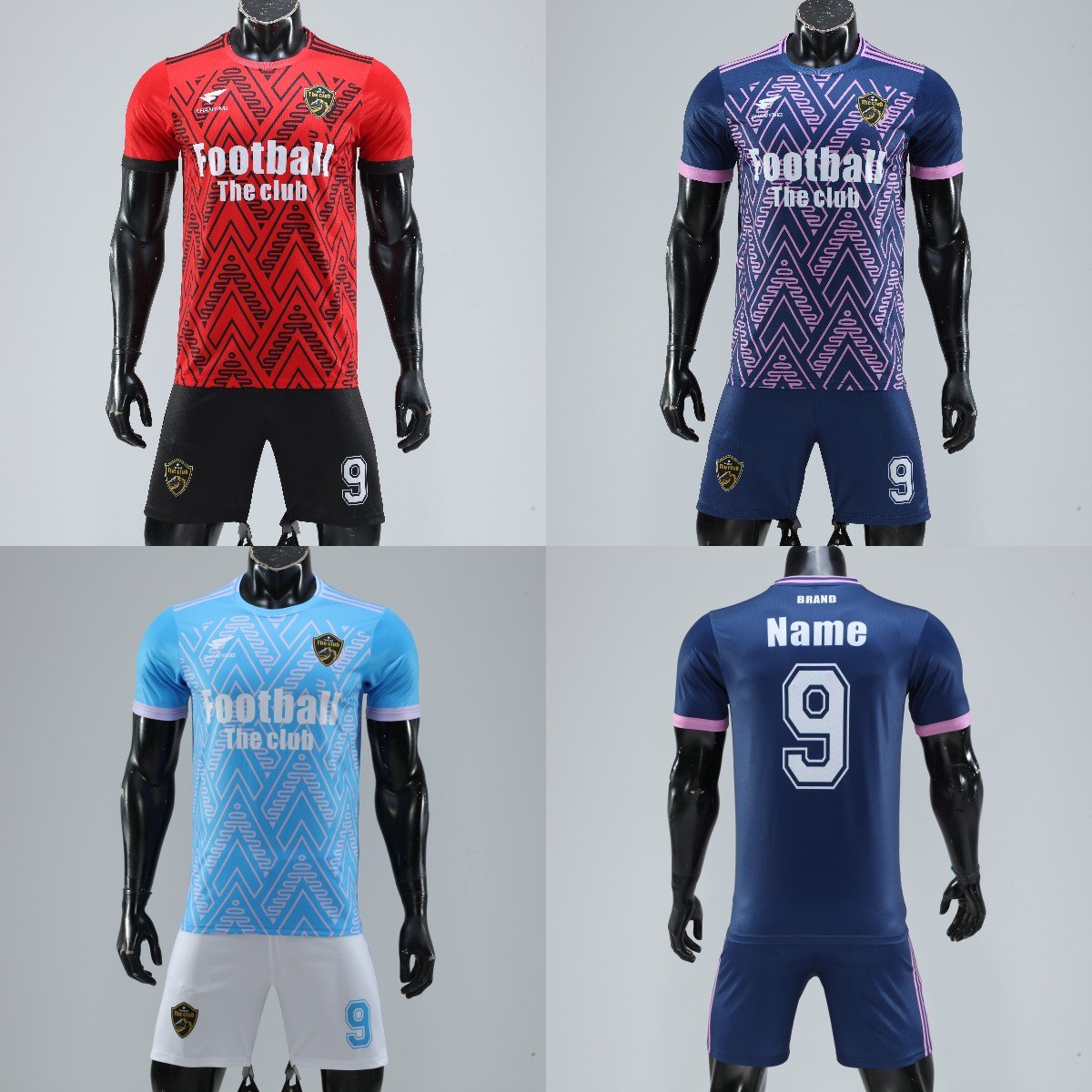 Custom Sublimation All Over Printed New Design Breathable Quick Dry Fans Jerseys T Shirts Printing Logo Jacquard Sports Jerseys