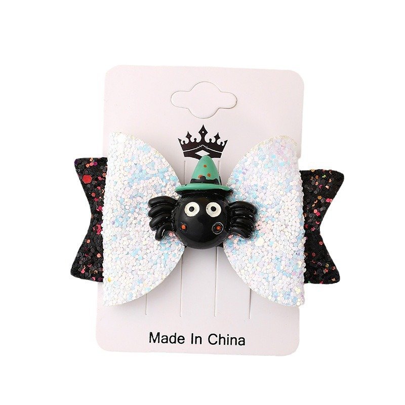 New Halloween hairpin Ghost Festival party festive atmosphere dress up bow props hairpin headdress