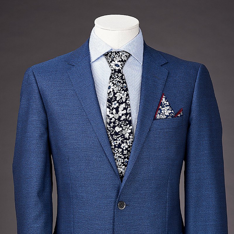 In Stock Casual Trendy Printed Cotton Tie Men's Floral Pieces Available 6CM Arrow Tie