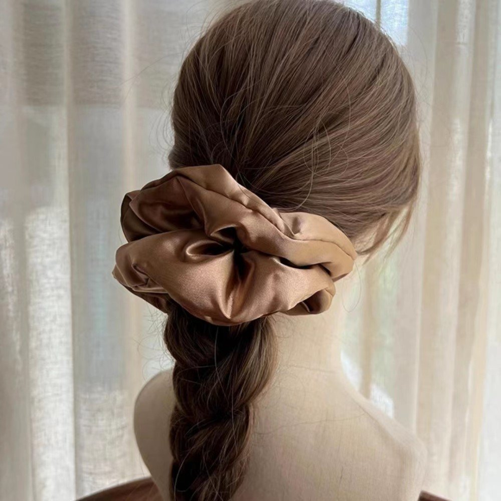 New Arrival 22MM 100% Pure Mulberry Silk Headbands Pillow Scrunchies Sleeping Hair Curler Hair Tie Hair Accessories