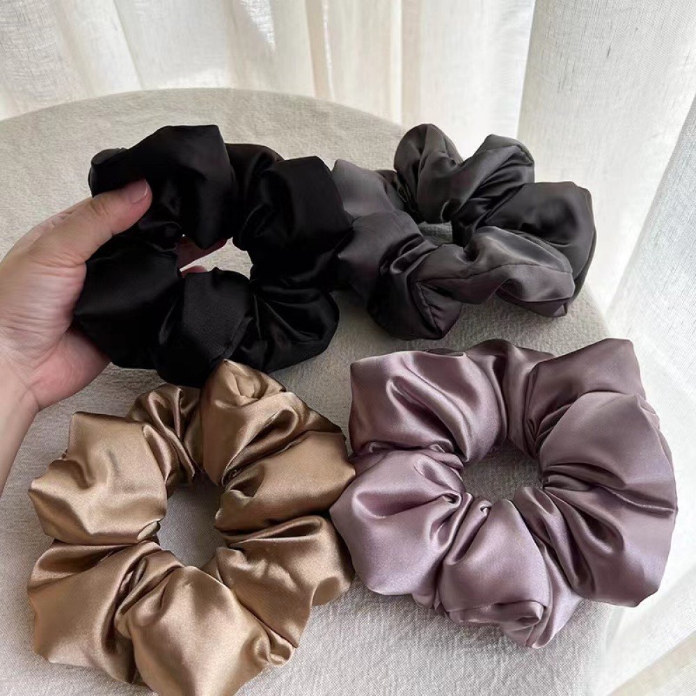New Arrival 22MM 100% Pure Mulberry Silk Headbands Pillow Scrunchies Sleeping Hair Curler Hair Tie Hair Accessories