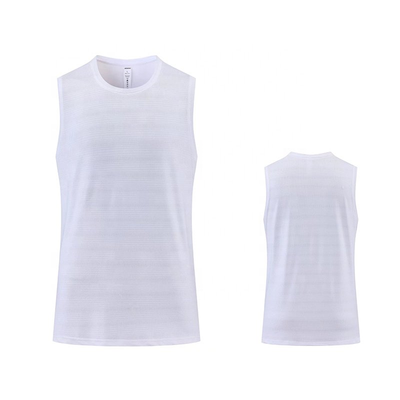 Custom brand team sleeveless quick dry polyester spandex light weight blank tank top
