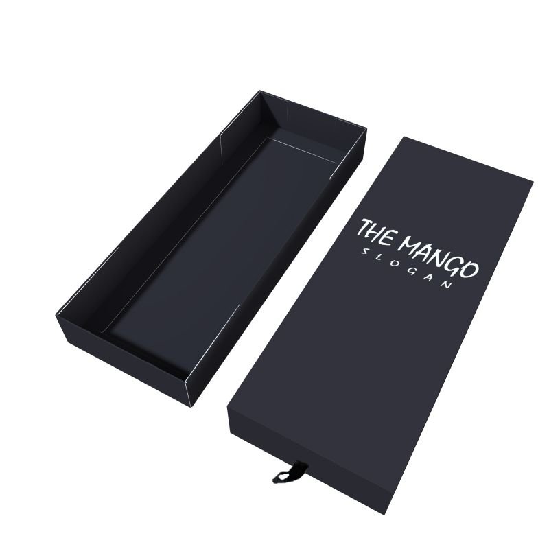 Luxury cardboard packaging tie gift box customized digital printing men belts paper packaging box