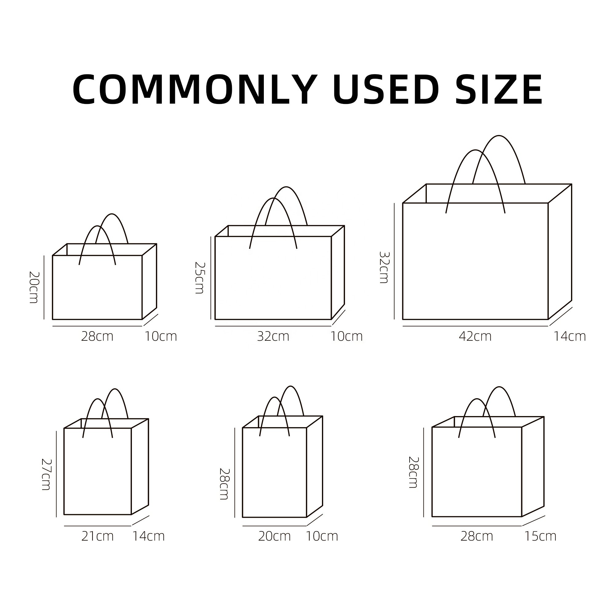Wholesale top grade spot gifts portable clothing cosmetics white card paper bags