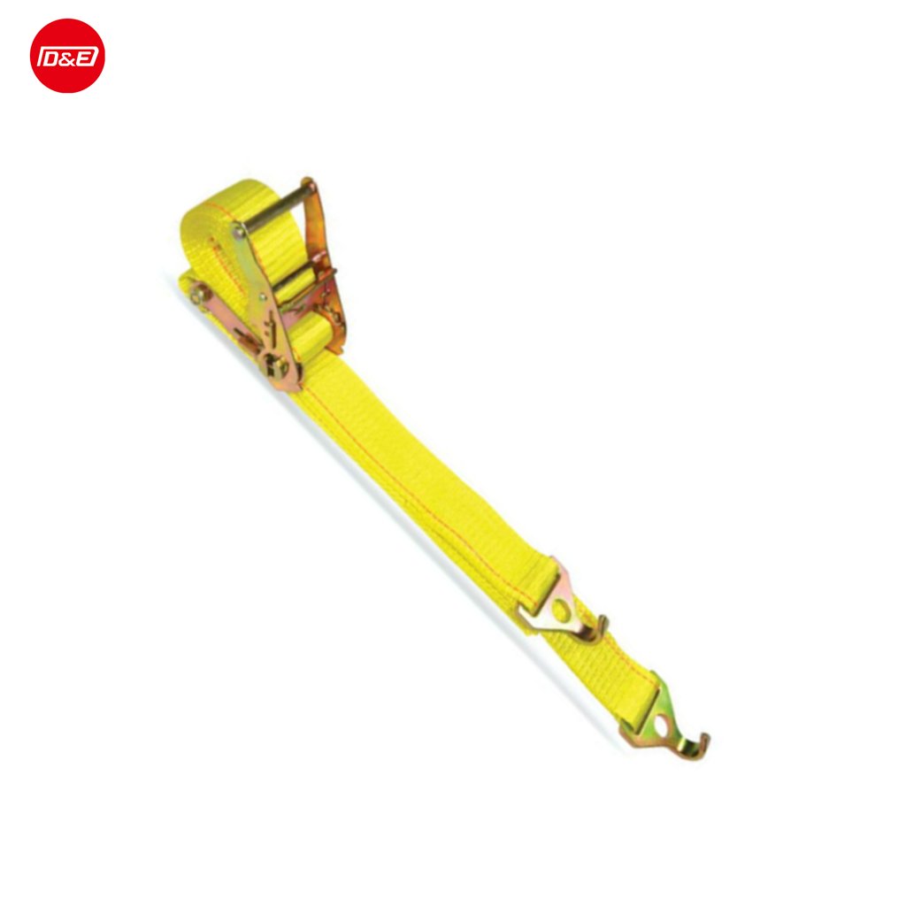 2'x 30' Ratchet Strap with Long Wide Handle Ratchet, Wire Hook