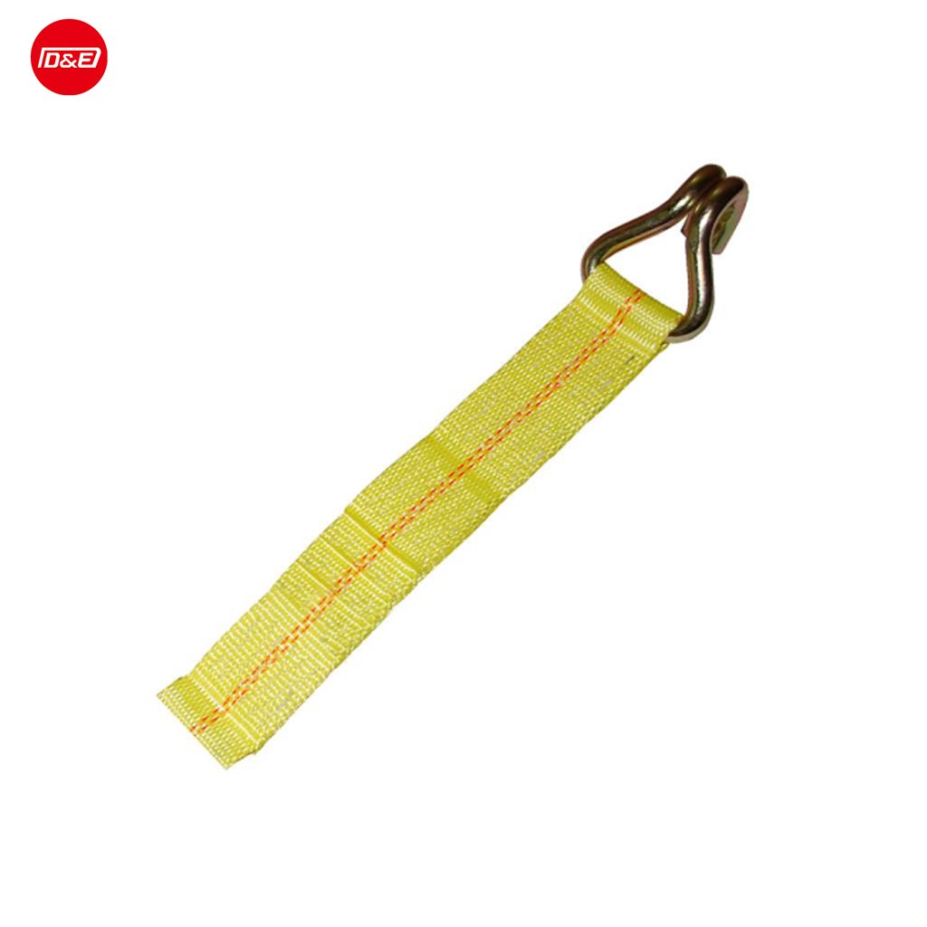 2'x 30' Ratchet Strap with Long Wide Handle Ratchet, Wire Hook