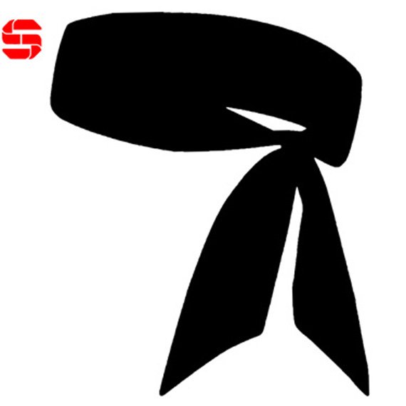 Wholesale Breast Cancer Awareness Headbands Custom Women Sports Tie Back Headband Pink Ribbons Dry Fit Head Ties