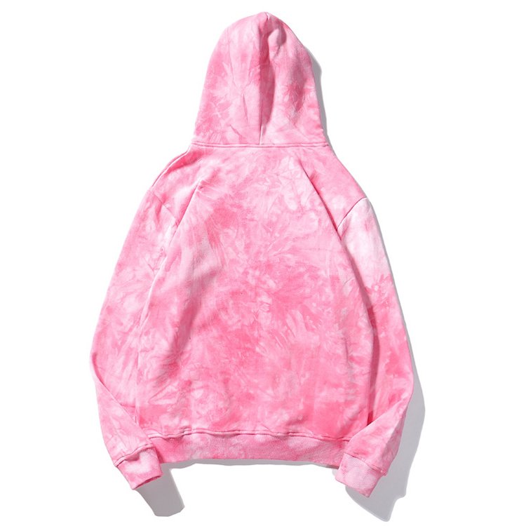 Latest Fashion Design City Wear Custom Tie Dye Striped Hoodie Custom