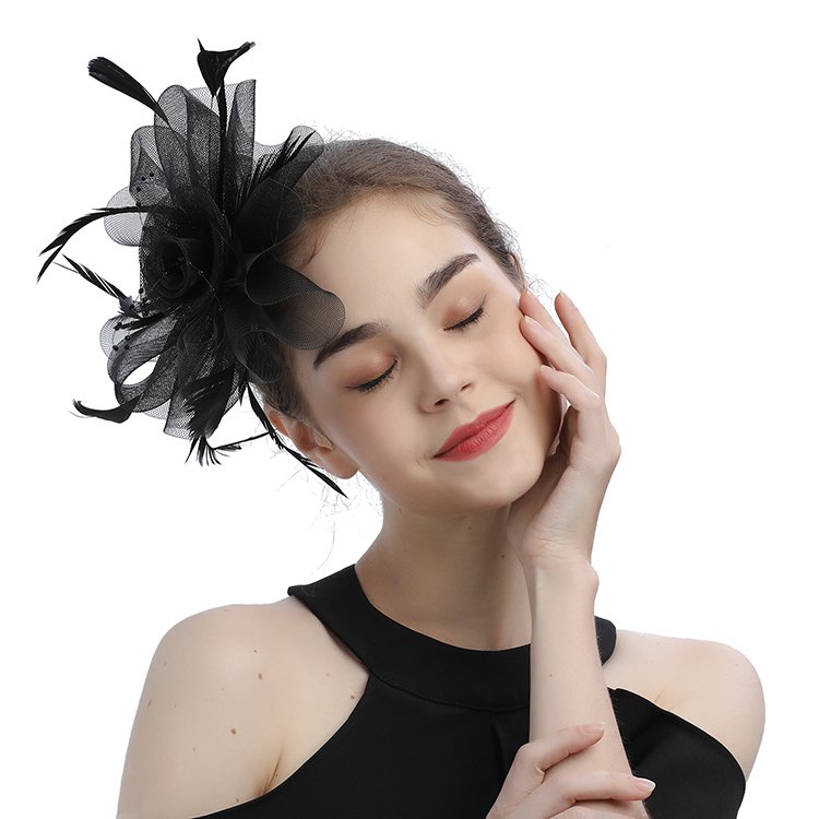 New Design Colorful Hair Band's Hair Ties Fascinators for Women With HairClip Hairnet Best Gift for Ladies