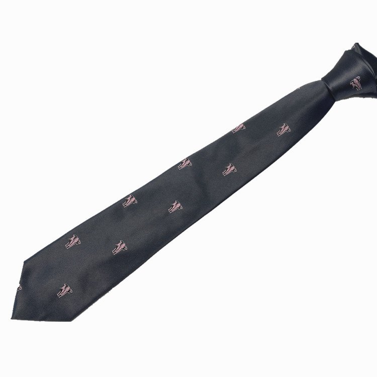 RunLin Wholesale Yarn Dyed Woven Jacquard Daily Casual Formal Handmade Customized Polyester Animal Ties for Men