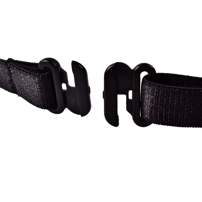 High Quality White and Black Elastic Adjustable Polyester Bowtie Straps Stylish Bow Ties