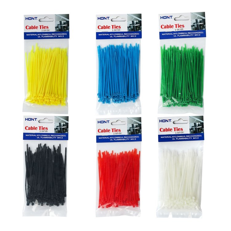 Hot Selling Fastening Fixed Wires Logistics Zip Double-locking Cable Ties factory high quality manufacturer