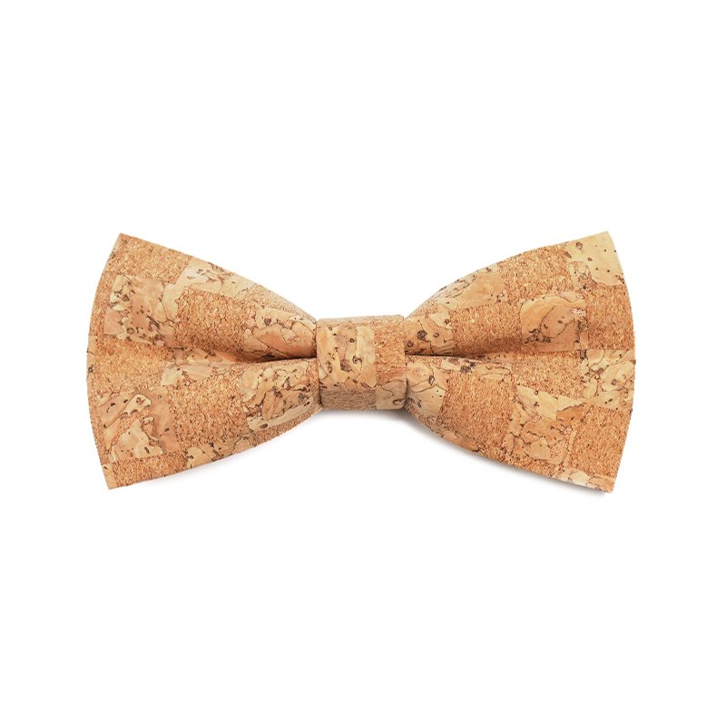 Fashionable Gift Wedding Marriage Handmade Generic Novelty Corkwood Bow Tie for Men