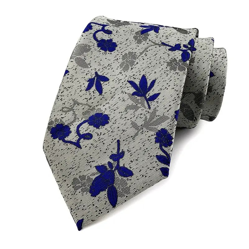 Trendy Latest Arrival Embroidered Printed Hot Sale Design Custom Fashion Polyester Silk Suit Accessories Label Tie For Men