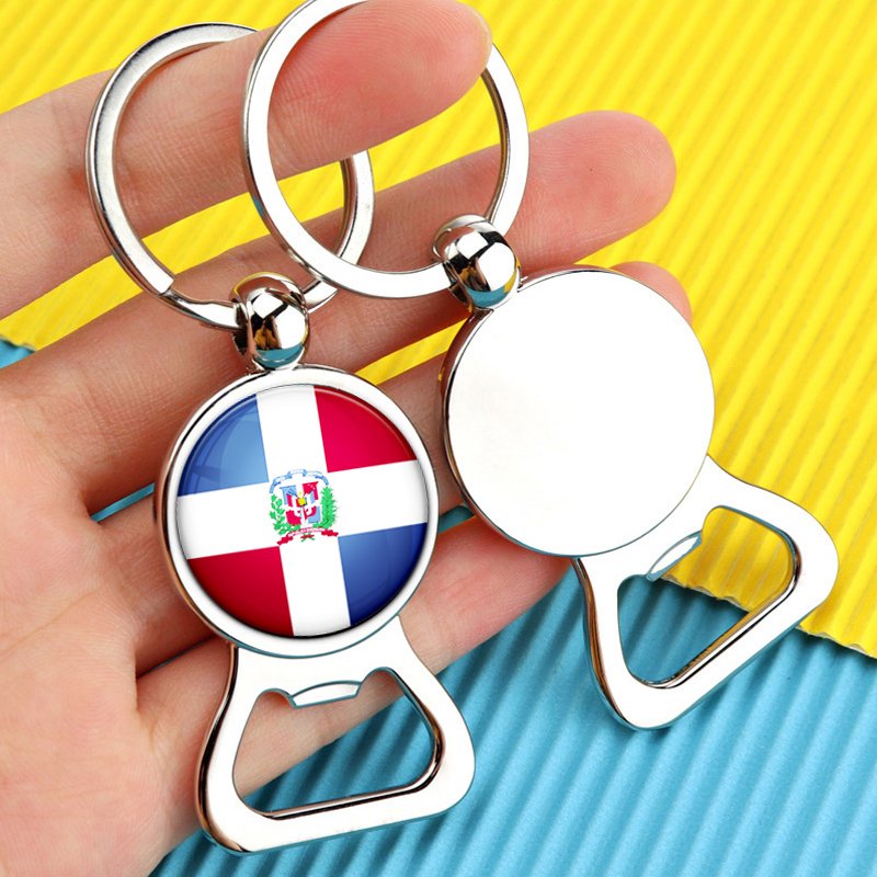 80 Models Caribbean Dominican Flag Map Tie Clip Lapel Pin Ring Brooch Cuff Link Necklace Bracelet Earrings Key Chain Jewelry Set