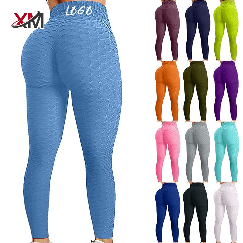 XXXL Plus Size Embossed Leggings High Waist Women Gym outfits LOGO Custom Activewear Butt Lifting Quick Dry Ladies Yoga Pants