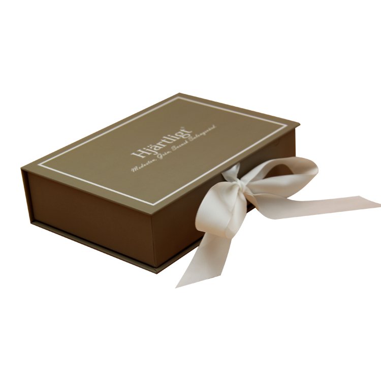 custom packaging box printing paperboard packaging magnet closure high quality luxury foldable gift box with ribbon