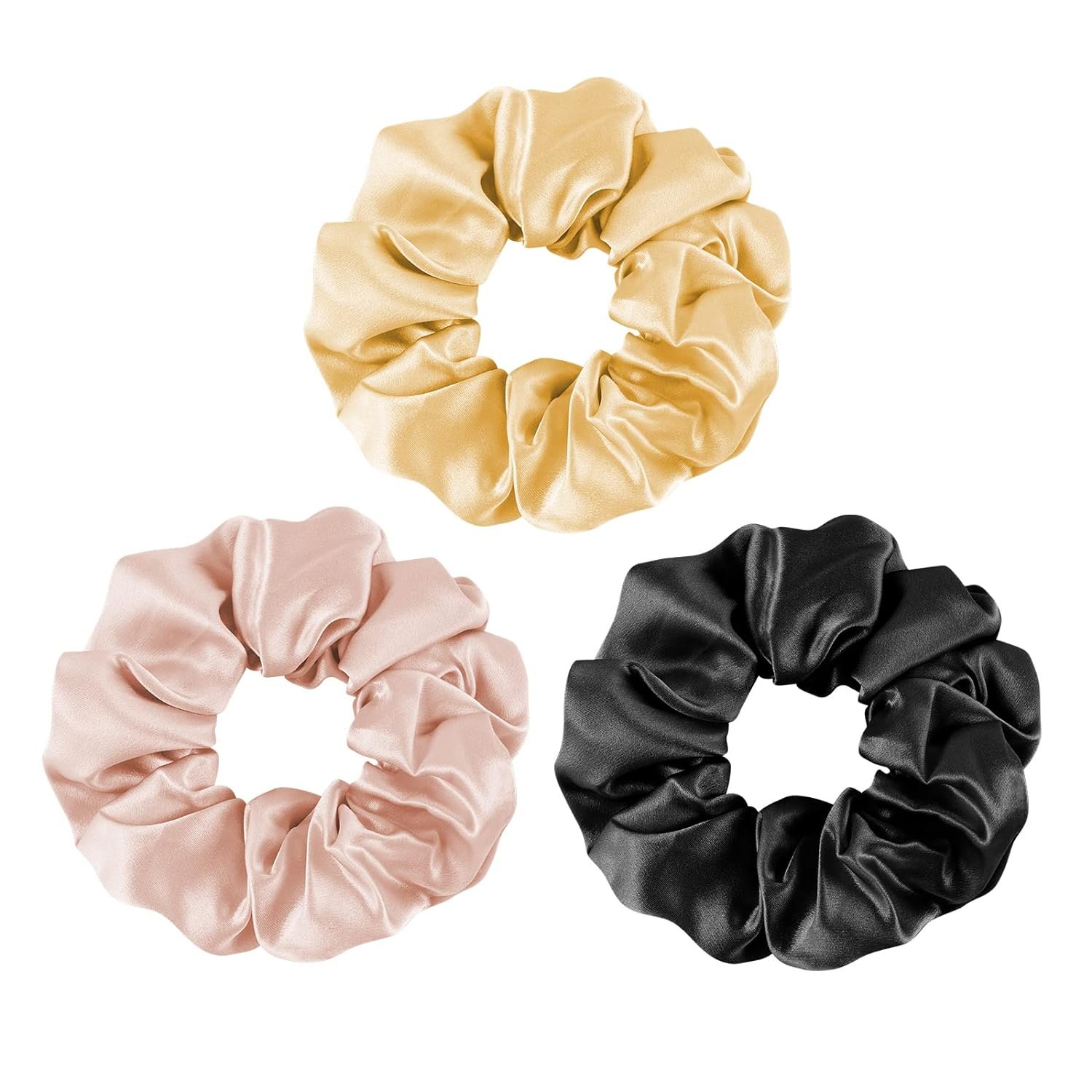 manufacturing custom big oversized large jumbo xxl elastic hair scrunchies 6a 19/22 momme 100% pure mulberry silk scrunchy