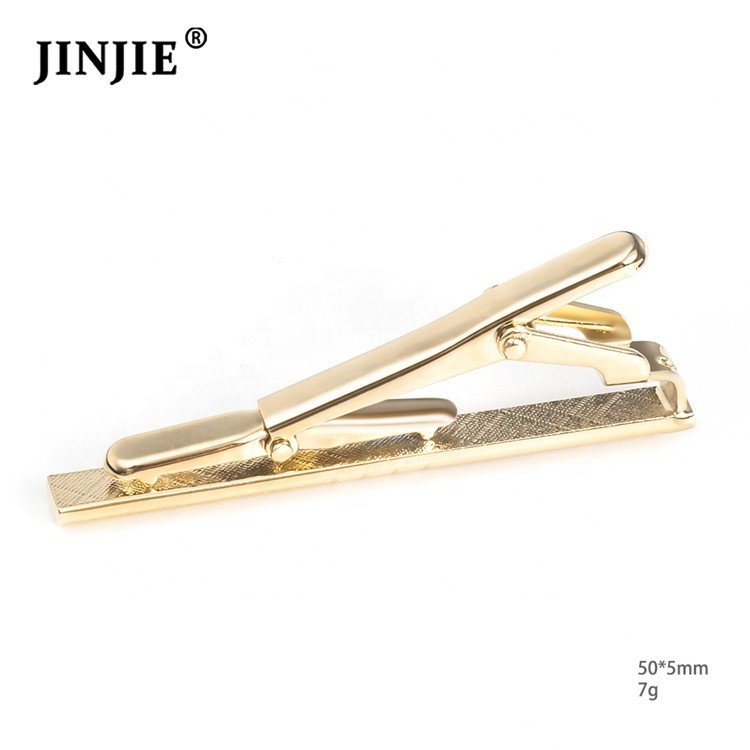 The new fashion high-grade men's French gold plated cufflinks tie clip gift set for shirt wholesale
