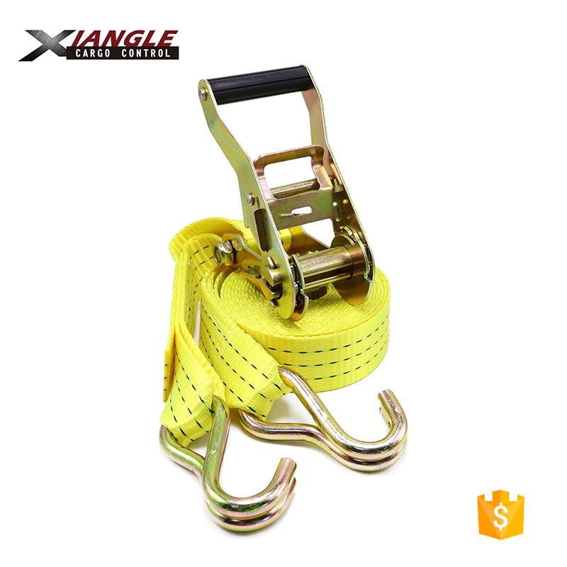 Hot sales 1.5 inch ratchet tie down buckle cargo lashing tensioner used pallet 3.8cm 3000kgs belt for car transportation