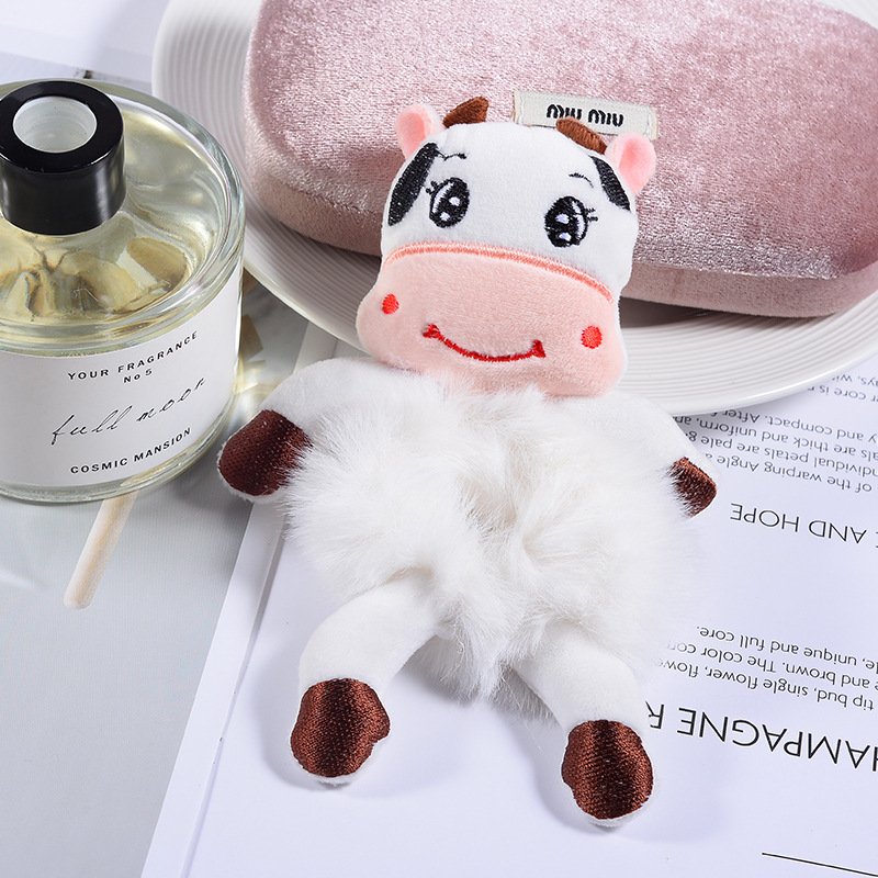 New Korean Cute Plush Animal Elastic Hair Bands Frog Cat Hair Rope Ties Children Barrette Head Wear Girls Women Hair Accessories