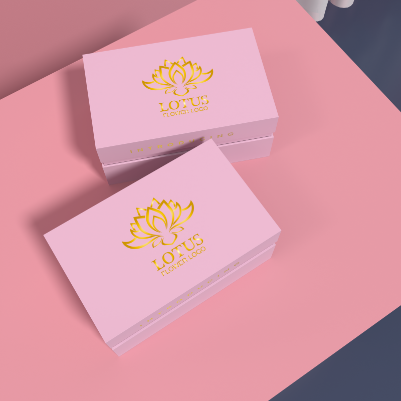 Custom Logo Luxury Wig Packaging Box Hair Accessories Box With Insert Removable Lid Rigid Gift Boxes With Silk Satin Insert