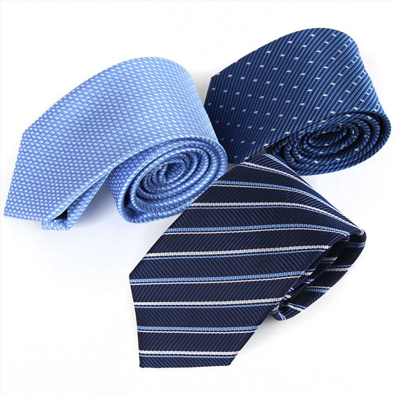 Customized Embroidered Tie Logo for Men's Business Team Embroidered Print Formal Clothing, Workwear Accessories, Polyester Tie