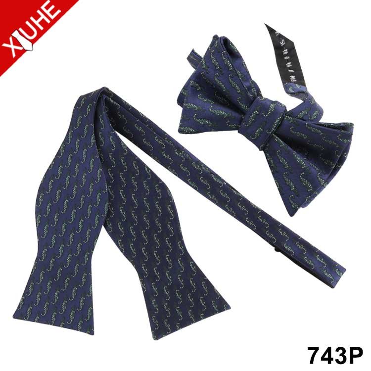 High Quality Wholesale Wool Self Bowties Mens Cheap Polyester Striped Bowtie Wholesale Linen Cotton Self Tie Bow Ties