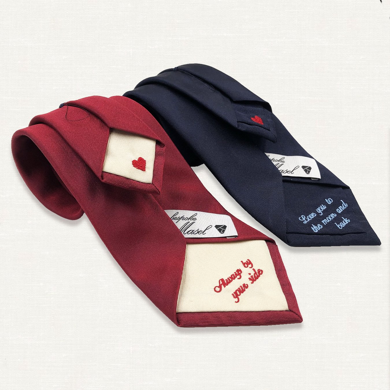 100% Made In Italy Silk Tie Endless Spring Red Elegant Man Accessories Ready To Wear For Casual Brunch
