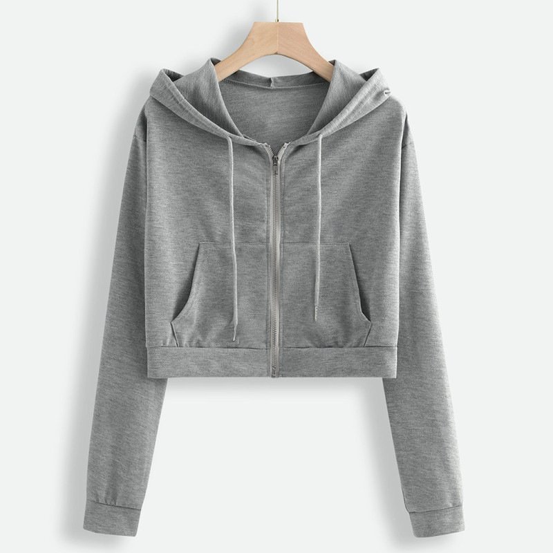 OEM women cropped hoodie set cropped zip up hoodie manufacturer distressed blank cropped hoodie unisex oversized custom logo